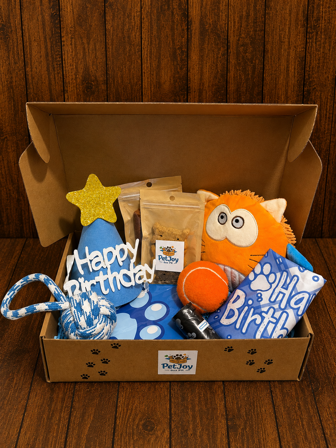 Pet Joy box cumpleaños