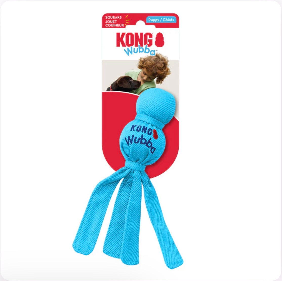 KONG Wubba Puppy Assorted Pequeño