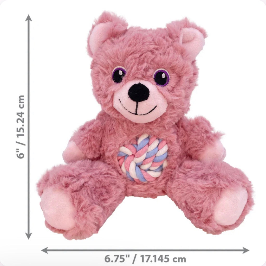 KONG Knots Teddy Assorted Pequeños