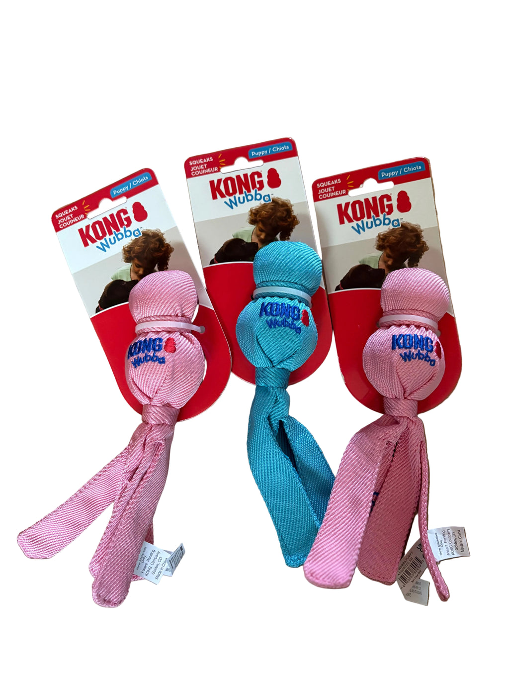 KONG Wubba Puppy Assorted Pequeño