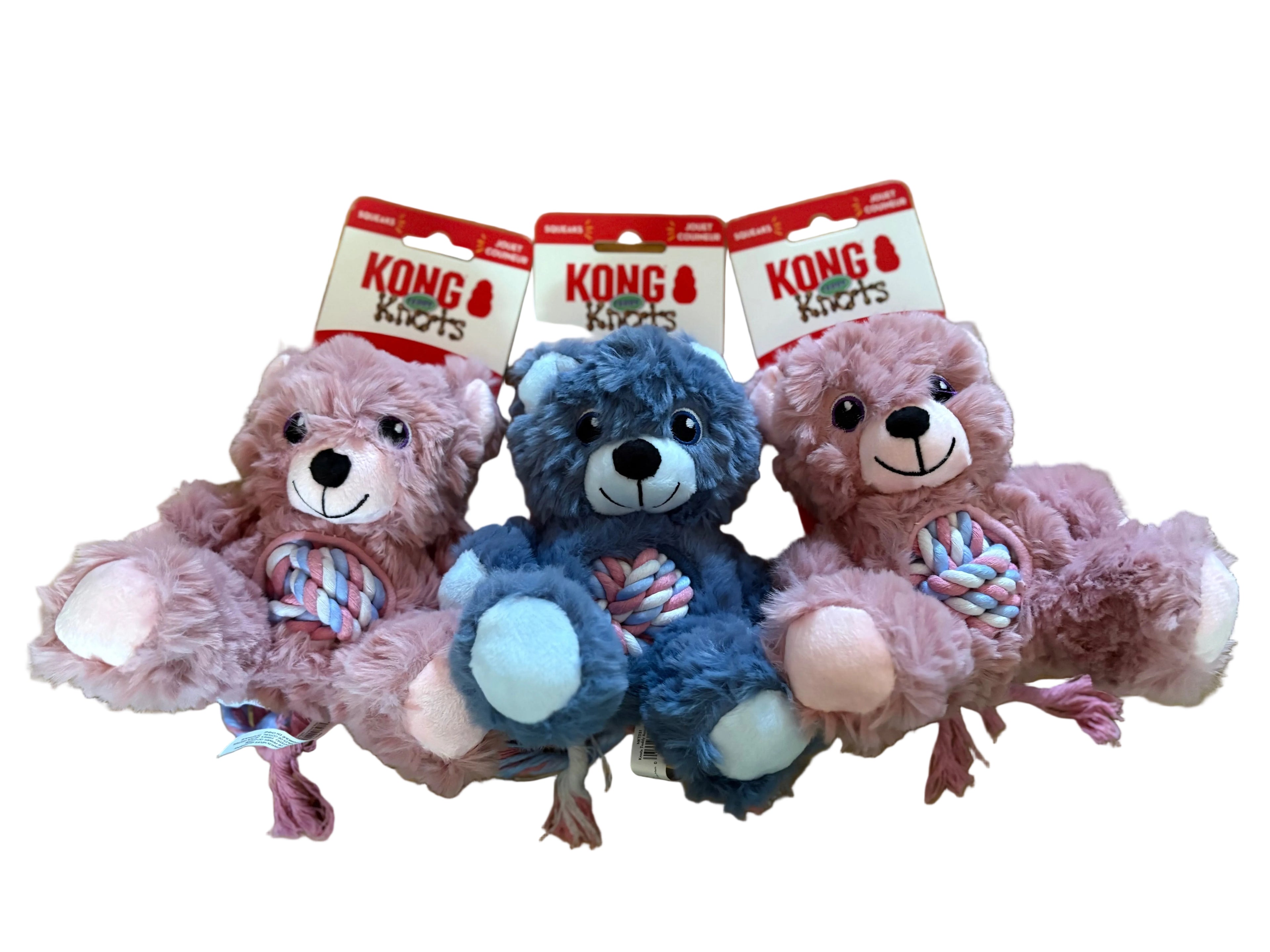 KONG Knots Teddy Assorted Pequeños